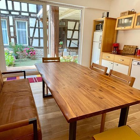 Auszeit - Historisches Ferienhaus In Der Suedpfalz Dierbach Eksteriør bilde