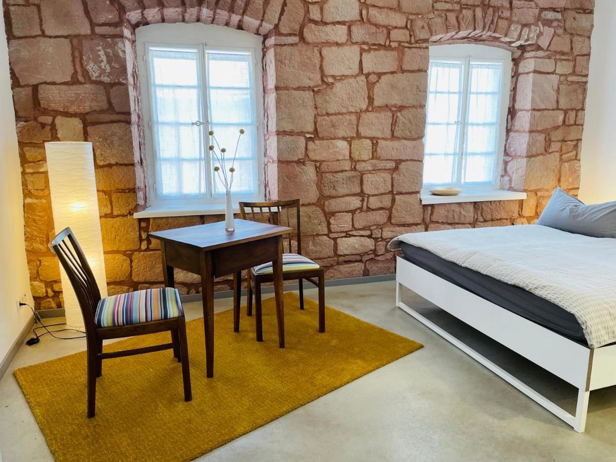Auszeit - Historisches Ferienhaus In Der Suedpfalz Dierbach Eksteriør bilde
