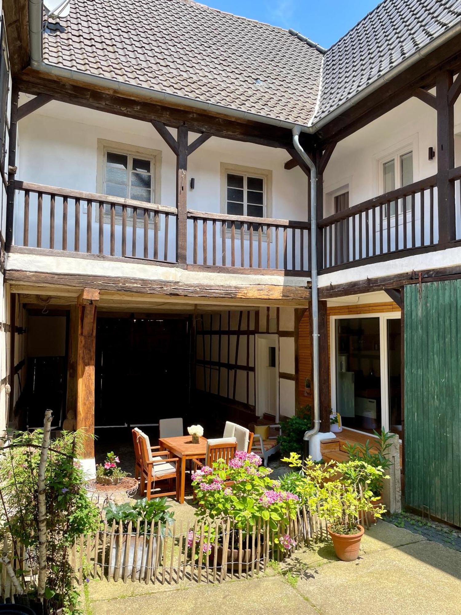 Auszeit - Historisches Ferienhaus In Der Suedpfalz Dierbach Eksteriør bilde